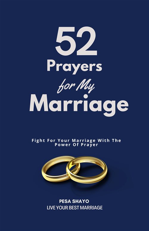 52 Prayers for My Marriage book by Pesa Shayo